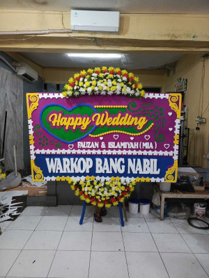 Papan Bunga Menara Bca