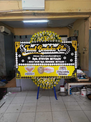Papan Bunga Menara Bca